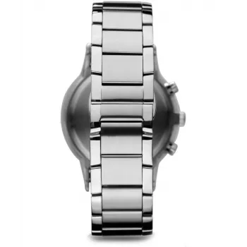 ARMANI AR2434 Vyriškas laikrodis su mėlynu ciferblatu ir chronografu, nerūdijančio plieno, 43 mm