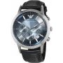 Armani AR2473 Vyriškas Chronografo Laikrodis 43mm Nerūdijančio Plieno Mėlynu Ciferblatu