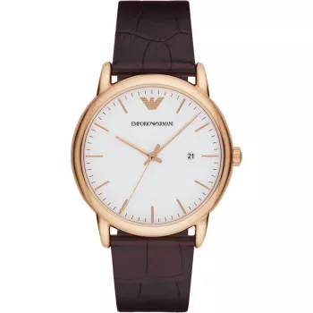 ARMANI AR2502 Vyrų Laikrodis 43mm Nerūdijančio Plieno Mėlynu Ciferblatu