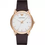 ARMANI AR2502 Vyrų Laikrodis 43mm Nerūdijančio Plieno Mėlynu Ciferblatu