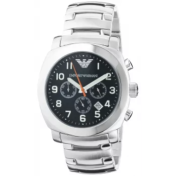 ARMANI AR5815 Vyriškas Kvarcinis Chronografo Laikrodis 44mm Nerūdijančio Plieno Rožinio Aukso Spalvos