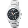 ARMANI AR5815 Vyriškas Kvarcinis Chronografo Laikrodis 44mm Nerūdijančio Plieno Rožinio Aukso Spalvos