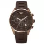 ARMANI AR5891 Vyriškas Kvarcinis Laikrodis 38 mm Nerūdijantis Plienas