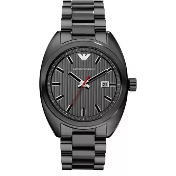Armani AR5910 Vyriškas Kvarcinis Chronografo Laikrodis 44mm Juodas Jonuotas Nerūdijantis Plienas
