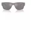 Armani Exchange AX4141SU81806 Vyriški Akiniai nuo Saulės Matinė Juoda Tamsiai Pilka 56mm