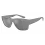 Armani Exchange AX4141SU81806 Vyriški Akiniai nuo Saulės Matinė Juoda Tamsiai Pilka 56mm