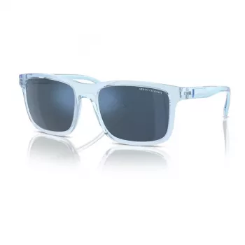 Armani Exchange AX4145S834555 Vyriški Akiniai Nuo Saulės – Stačiakampis Propionato Rėmelis – 57/19/145 mm