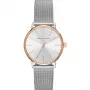 ARMANI EXCHANGE Moteriškas laikrodis AX5537 kvarcinis analoginis 36 mm sidabrinis nerūdijantis plienas