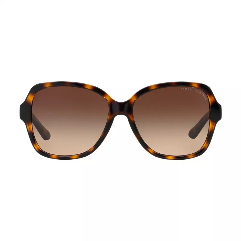 ARMANI EXCHANGE Moteriški Akiniai nuo Saulės AX4029S811713 Havana Acetato Rėmelis Rudi Gradientiniai Lęšiai 57mm