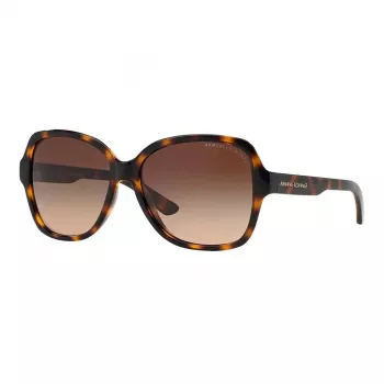 ARMANI EXCHANGE Moteriški Akiniai nuo Saulės AX4029S811713 Havana Acetato Rėmelis Rudi Gradientiniai Lęšiai 57mm