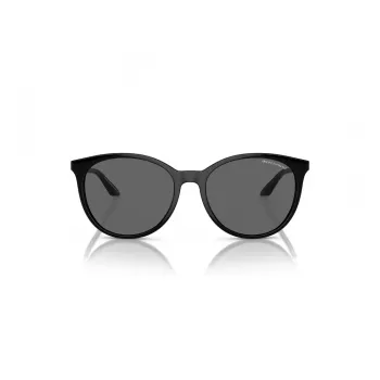 Armani Exchange Moteriški Akiniai Nuo Saulės AX4140S815887 - Juodas Rėmelis, Pilki Lęšiai, 55mm