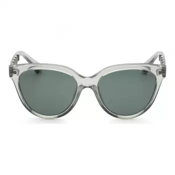 ARMANI EXCHANGE Moteriški Akiniai nuo Saulės AX4148SU83607 Skaidriai Pilkas Kvadratinis Rėmas Pilki Lęšiai 56 mm