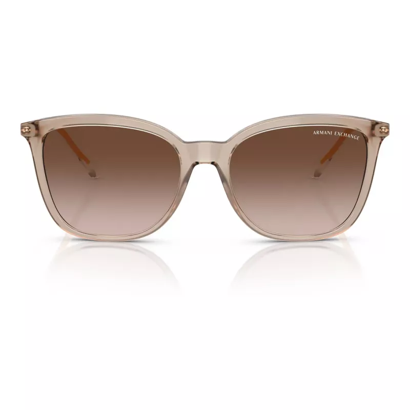 ARMANI EXCHANGE Moteriški Akiniai Nuo Saulės AX4151S836613 Havana Brown Gradient 55mm