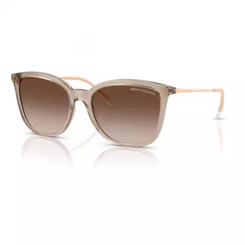 ARMANI EXCHANGE Moteriški Akiniai Nuo Saulės AX4151S836613 Havana Brown Gradient 55mm