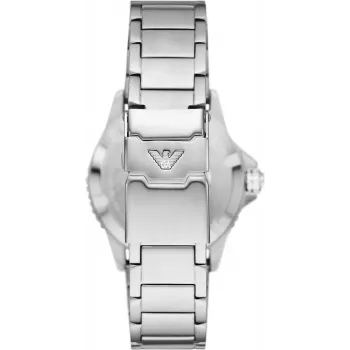 ARMANI Man AR11589 Vyriškas analoginis kvarcinis laikrodis, 42 mm, mėlynas ciferblatas, nerūdijantis plienas