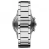 Armani vyriškas chronografo laikrodis AR11164, 43 mm, nerūdijantis plienas, juodas ciferblatas