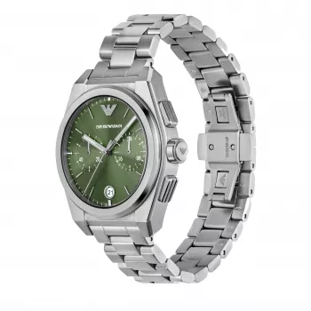 Armani vyriškas nerūdijančio plieno chronografo laikrodis AR11640, 43 mm