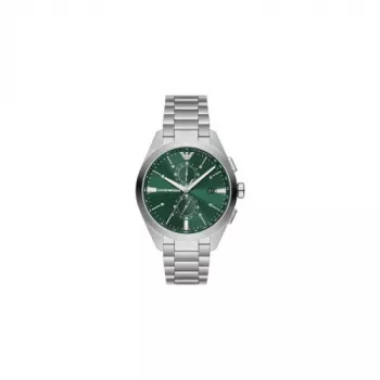 Armani Vyriškas Luigi Kvarcinis Laikrodis AR11480 40mm Mėlynas Ciferblatas Nerūdijančio Plieno Tinklelis
