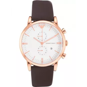 Armani vyriškas laikrodis AR1936 43mm nerūdijančio plieno kvarcinis chronografas