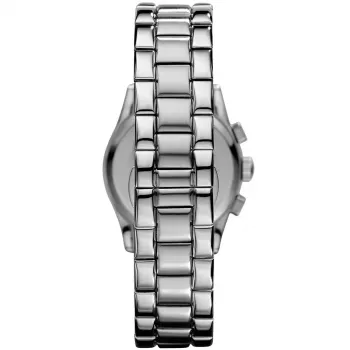 ARMANI moteriškas laikrodis AR0674 kvarcinis analoginis 35mm nerūdijantis plienas sidabrinis