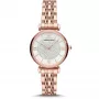 ARMANI moteriškas laikrodis AR11244 Gianni T-Bar kvarcinis analoginis 32 mm rožinio aukso spalvos nerūdijantis plienas