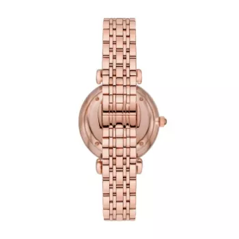 ARMANI moteriškas laikrodis AR11423 kvarcinis analoginis 32mm nerūdijantis plienas sidabrinis