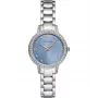 ARMANI moteriškas laikrodis AR11585 nerūdijančio plieno kvarcinis 32 mm sidabriniu ciferblatu