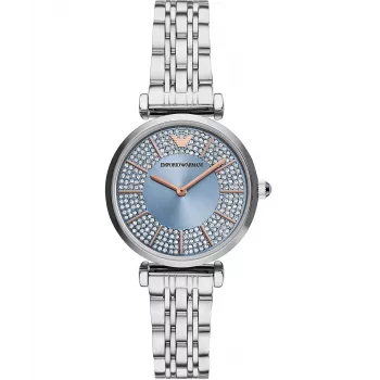 ARMANI Moteriškas Laikrodis AR11594 32mm Nerūdijantis Plienas Rožinis Auksas