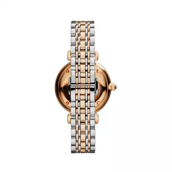 ARMANI Moteriškas Laikrodis AR1725 Gianni T-Bar 32mm Nerūdijantis Plienas Sidabrinis