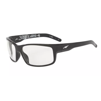 Vyriški akiniai nuo saulės ARNETTE AN4202-22675X Matiniai Juodi Stačiakampiai 62mm