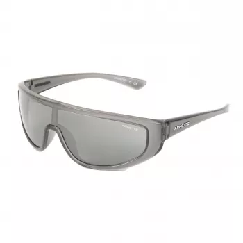 ARNETTE AN4264 Unisex Akiniai – Matinis Juodas Rėmelis, Tamsiai Pilki Sidabriniai Veidrodiniai Lęšiai 135mm