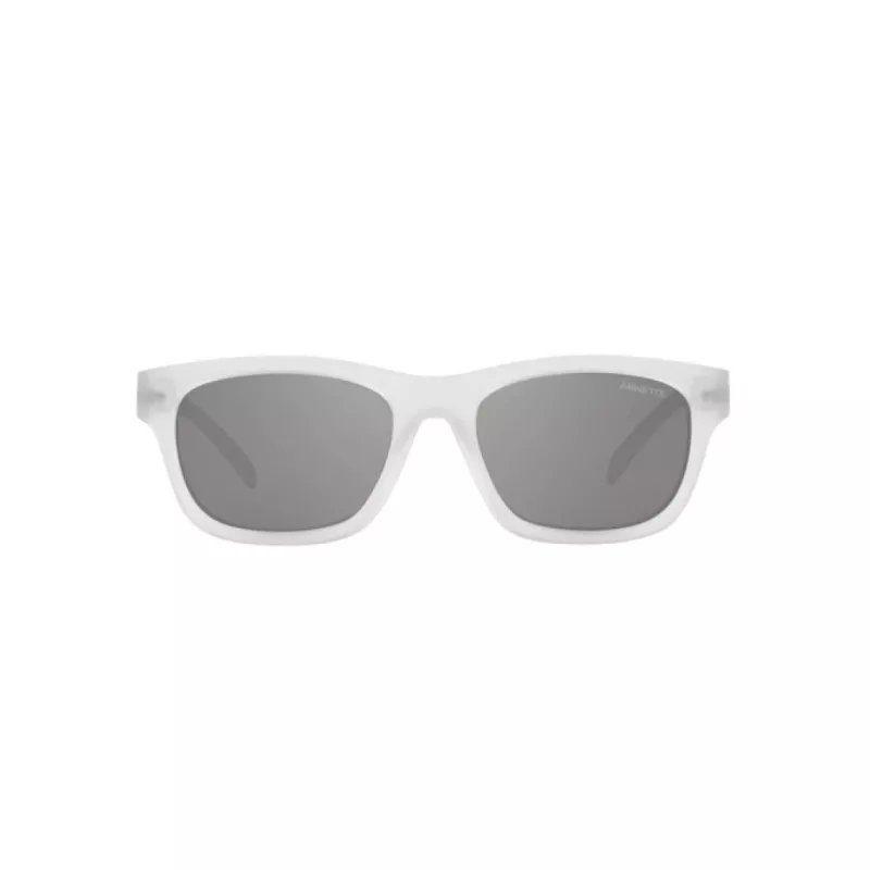 ARNETTE AN4284-27616G Vyriški stačiakampiai akiniai nuo saulės matiniai juodi pilkas veidrodis 54/18/145 mm