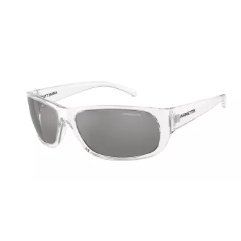 ARNETTE AN4290-27556G Vyriški Akiniai Nuo Saulės Matinis Juodas Rėmas Pilki Veidrodiniai Lęšiai 63mm