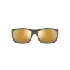 ARNETTE AN4324-28775A Unisex akiniai nuo saulės, matinis juodas rėmelis, pilki lęšiai, 61 mm