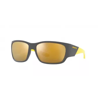 ARNETTE AN4324-28775A Unisex akiniai nuo saulės, matinis juodas rėmelis, pilki lęšiai, 61 mm