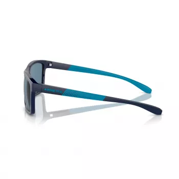 ARNETTE AN4328U27622V Vyriški Akiniai nuo Saulės Matinė Juoda Tamsiai Pilka Sidabrinis Veidrodis 58mm