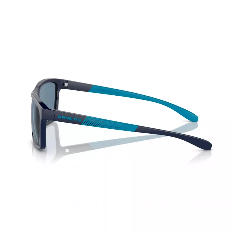 ARNETTE AN4328U27622V Vyriški Akiniai nuo Saulės Matinė Juoda Tamsiai Pilka Sidabrinis Veidrodis 58mm