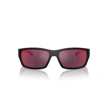 ARNETTE AN4336-27536Q Vyriški akiniai nuo saulės Matinė juoda Stačiakampis 61mm