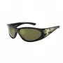 Arnette AN4342-29476R Unisex Akiniai, Matinis Juodas Rėmelis, Tamsiai Pilki Veidrodiniai Sidabriniai Lęšiai, 62 mm Lęšio Plotis