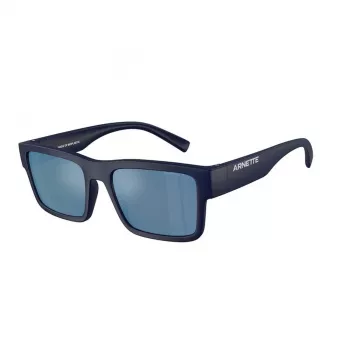 Arnette AN4344-275922 Vyriški stačiakampiai poliarizuoti akiniai nuo saulės, matinė juoda, 54 mm