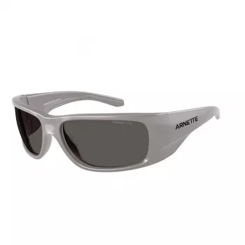ARNETTE AN4345-296187 Vyriški stačiakampiai akiniai nuo saulės Matinė juoda Pilka 62mm