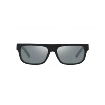 ARNETTE Vyriški Akiniai nuo Saulės AN4278-12006G – Matinio Juodo Propionato Rėmelis, Pilki Veidrodiniai Polikarbonato Lęšiai, 55 mm Lęšio Plotis
