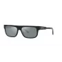 ARNETTE Vyriški Akiniai nuo Saulės AN4278-12006G – Matinio Juodo Propionato Rėmelis, Pilki Veidrodiniai Polikarbonato Lęšiai, 55 mm Lęšio Plotis
