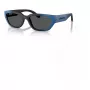 ARNETTE Vyriški akiniai nuo saulės AN4350-297587 Matiniai juodi tamsiai pilki 55mm