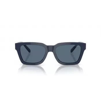 ARNETTE Unisex akiniai nuo saulės AN4334-122180 – Matinis juodas rėmelis, pilki veidrodiniai sidabriniai lęšiai, 53 mm
