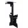 ART AR-21skos lubų laikiklis LED/LCD televizoriams 17–42 colių, 20 kg, VESA 75x75–200x200, juodas