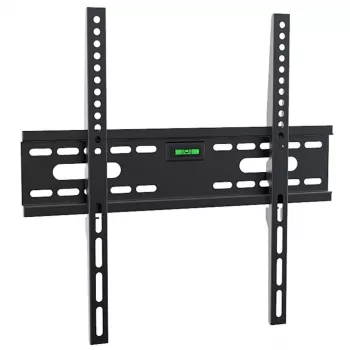 ART AR-33 Fiksuotas TV laikiklis 26-60 colių televizoriams, 45 kg, VESA 400x400, itin plonas 24 mm profilis, juodas