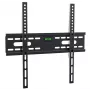 ART AR-33 Fiksuotas TV laikiklis 26-60 colių televizoriams, 45 kg, VESA 400x400, itin plonas 24 mm profilis, juodas