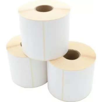 ARTDEV Terminio Perdavimo Etikečių Ritinys 101.6 x 76,2mm, 40mm Šerdis, 125mm Išorinis Skersmuo, 960 Etikečių, Baltas, Popierius, Nuolatiniai Klijai