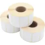 ARTDEV Terminio Perdavimo Etikečių Ritinys 50 x 30mm, 100mm OD, 40mm Šerdis, 1500 Etikečių/Ritinys, Baltas Popierius